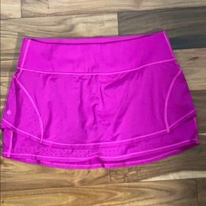 Athleta Women's Bright Pink Skort
